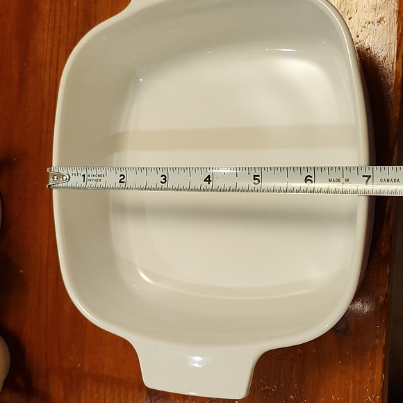 Vintage corningware A-1-B 1L green Ivy USA Casserole dish with pyrex… - Picture 6 of 9